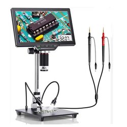 Mikroskop mit 7 Inch Bildschirm und Multimeter