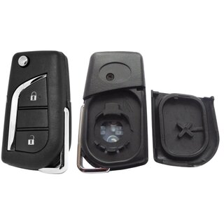 Ersatz Klappschlssel geeignet fr Toyota - 2 Tasten VA02