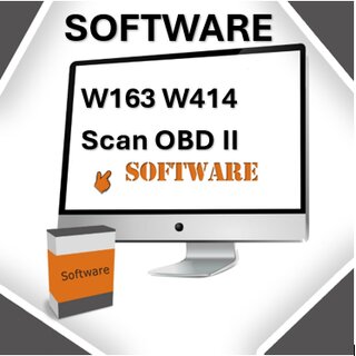 Software W163 W414 Scan OBD II