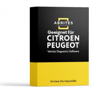 Full ABRITES Softwarepaket geeignet für PSA Fahrzeuge...