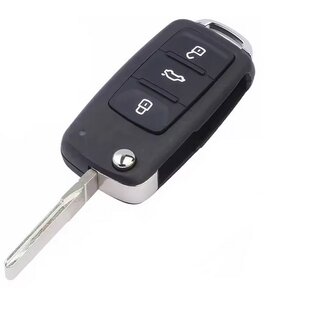 Ersatz Fernbedienung geeignet für Volkswagen mit Keyless - 3 Tasten 434MHz, MQB AES Transponder (id88) 5K0837202DH