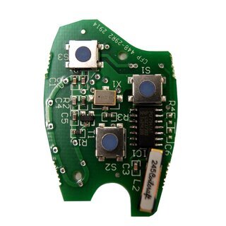 Ersatz Fernbedienung geeignet fr Renault - 3 Tasten 434 MHz geeignet fr NE73, ID46 PCF7946 geeignet fr Vivaro bis 2010, Trafic bis  2009-, Master bis 2010 Made in Trkiye
