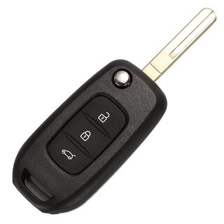 Ersatz Klappschlssel geeignet fr Renault - 3 Tasten