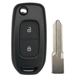 Ersatz Klappschlüssel geeignet für Renault - 2 Tasten...