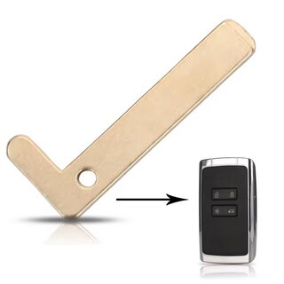 Ersatz Rohling Smartcard geeignet fr Renault Keyless Notschlssel