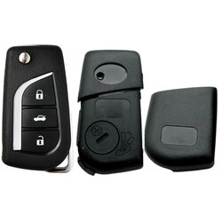 Ersatz Klappschlssel geeignet fr Toyota - 3 Tasten VA02