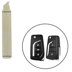 Ersatz Rohling Klappschl�ssel VA02 geeignet f�r Toyota 1...