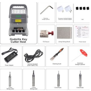 CGDI Godzilla CNC Automatische Schl�sselfr�smaschine von CGDI mit eingebautem Akku, unabh�ngiger Betrieb, 3 Jahre Garantie
